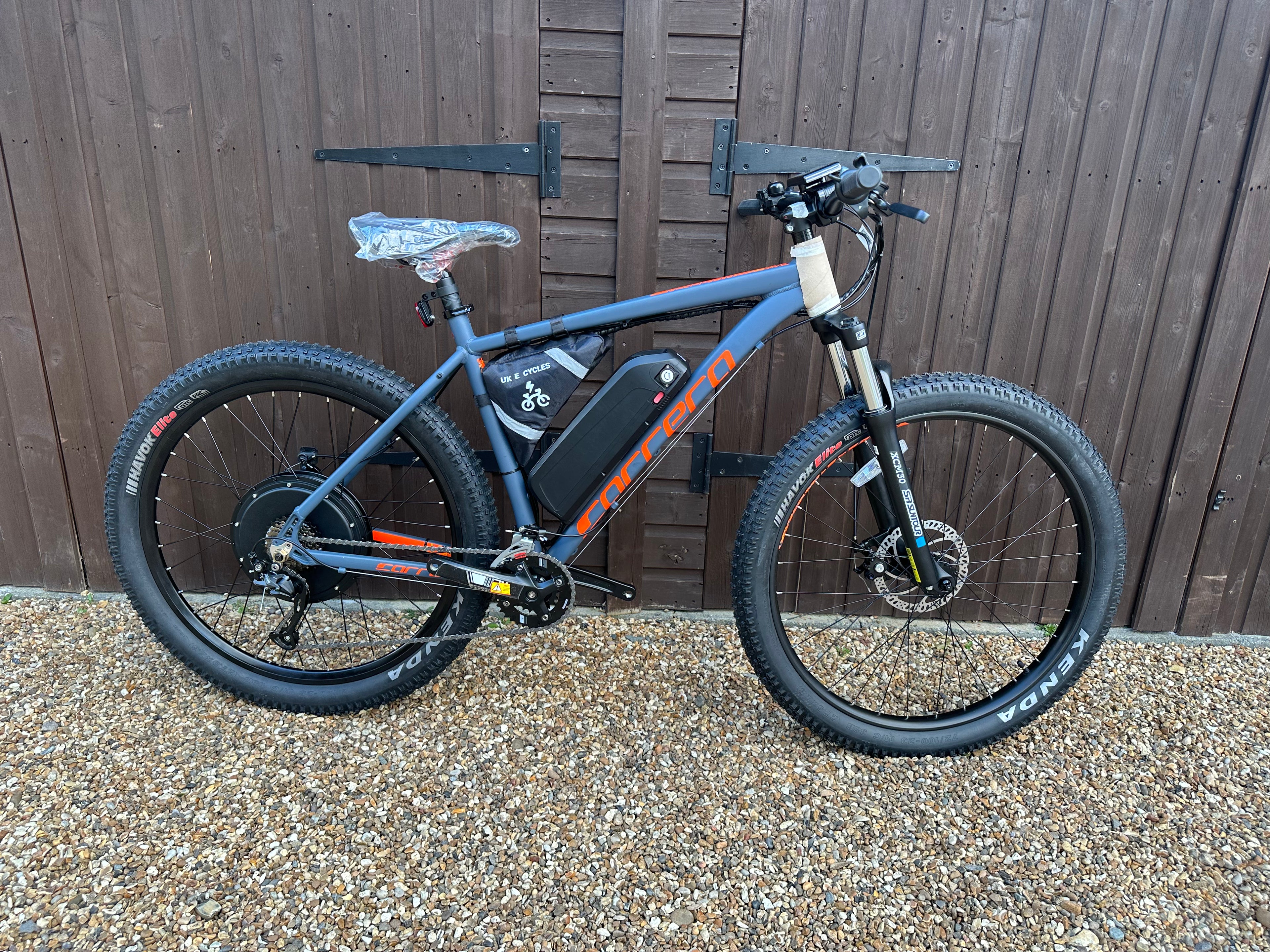 Carrera Vendetta Fat tyre electric bike 48v/52v 1500 watts Lithium🔋 27.5 x 2.8 Inch wheels
