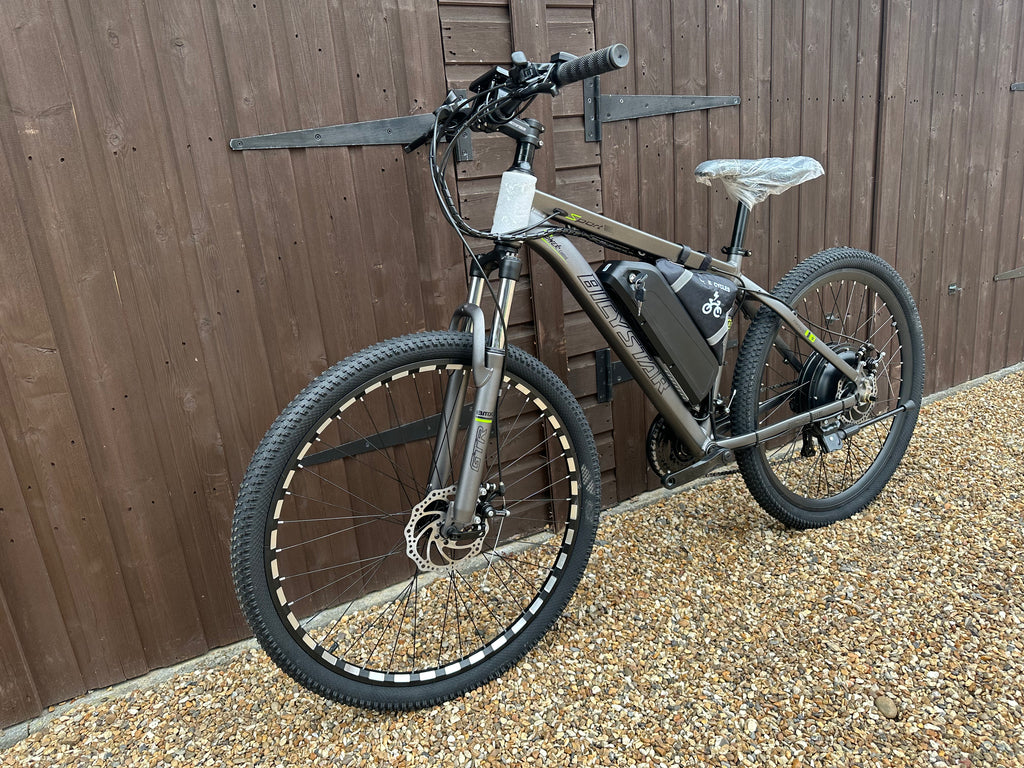 Bicystar electric bike Grey edition 48v/52v 1500 Watts 27.5/29inch Mountain bike