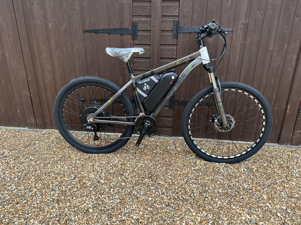 Bicystar electric bike Grey edition 48v/52v 1500 Watts 27.5/29inch Mountain bike