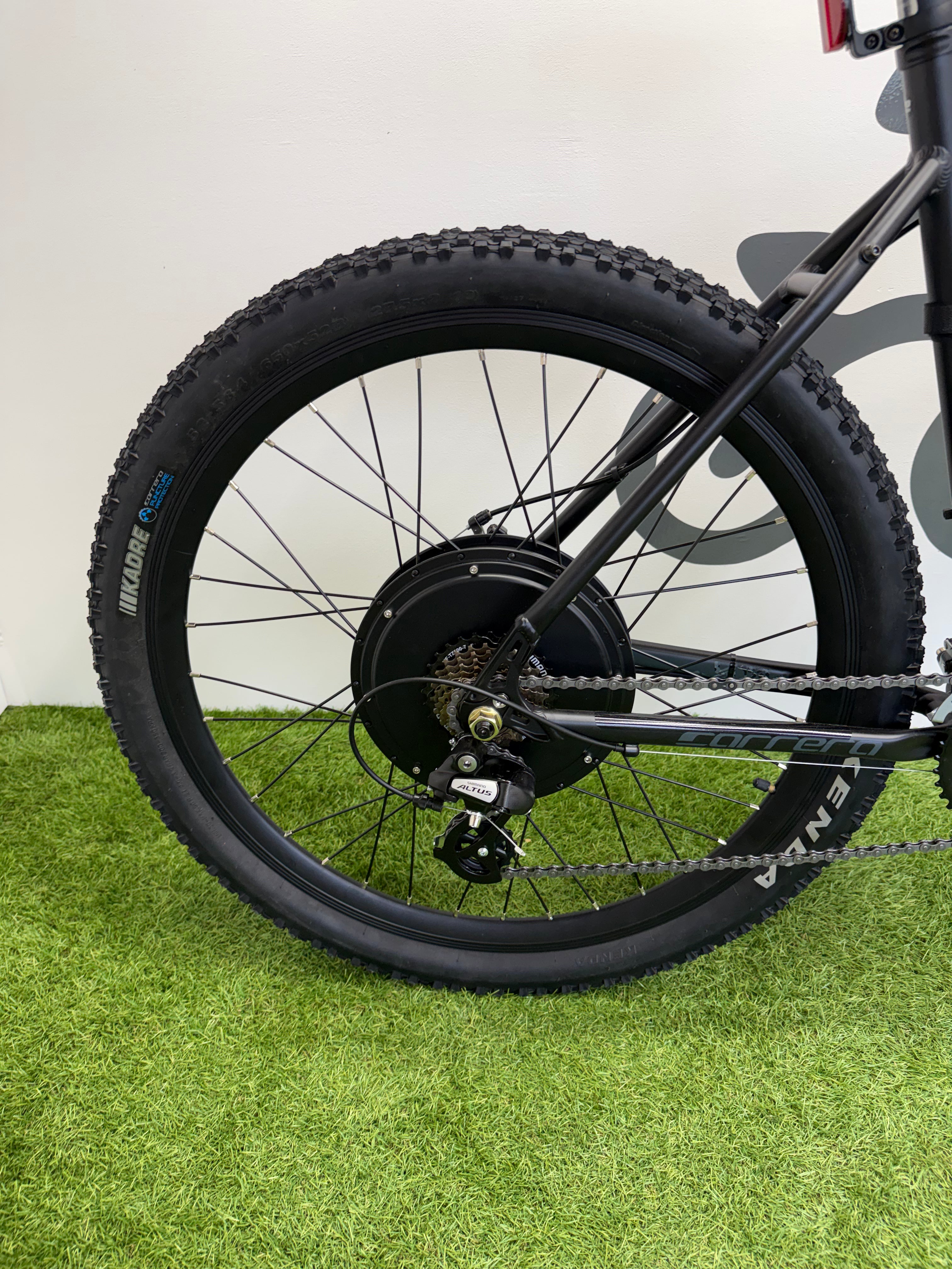 Carrera Vengeance electric Black edition 48v/52v 1500 watts Lithium🔋