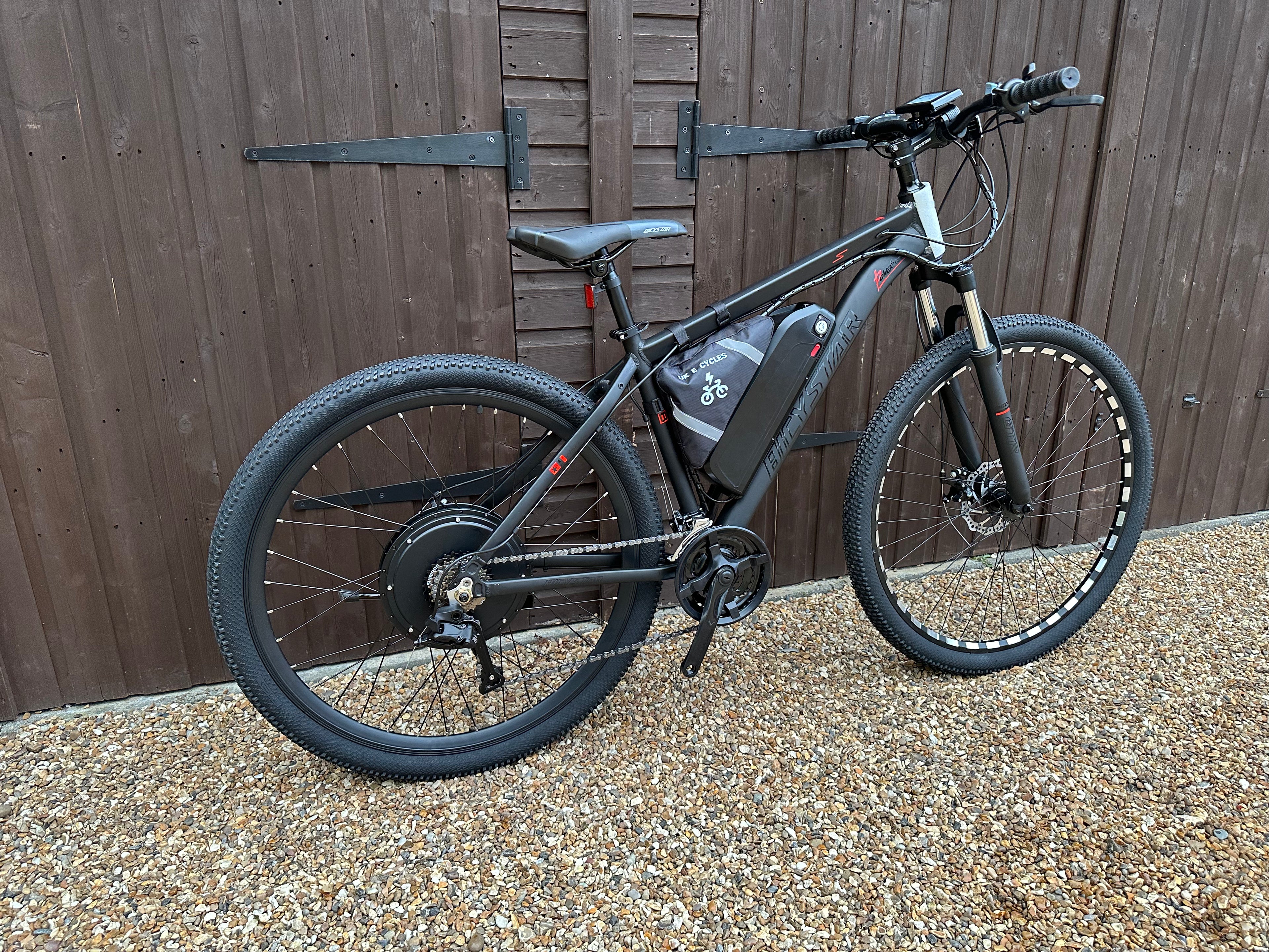 Bicystar electric bike Black edition 48v/52v 1500 Watts 27.5/29inch Mountain bike