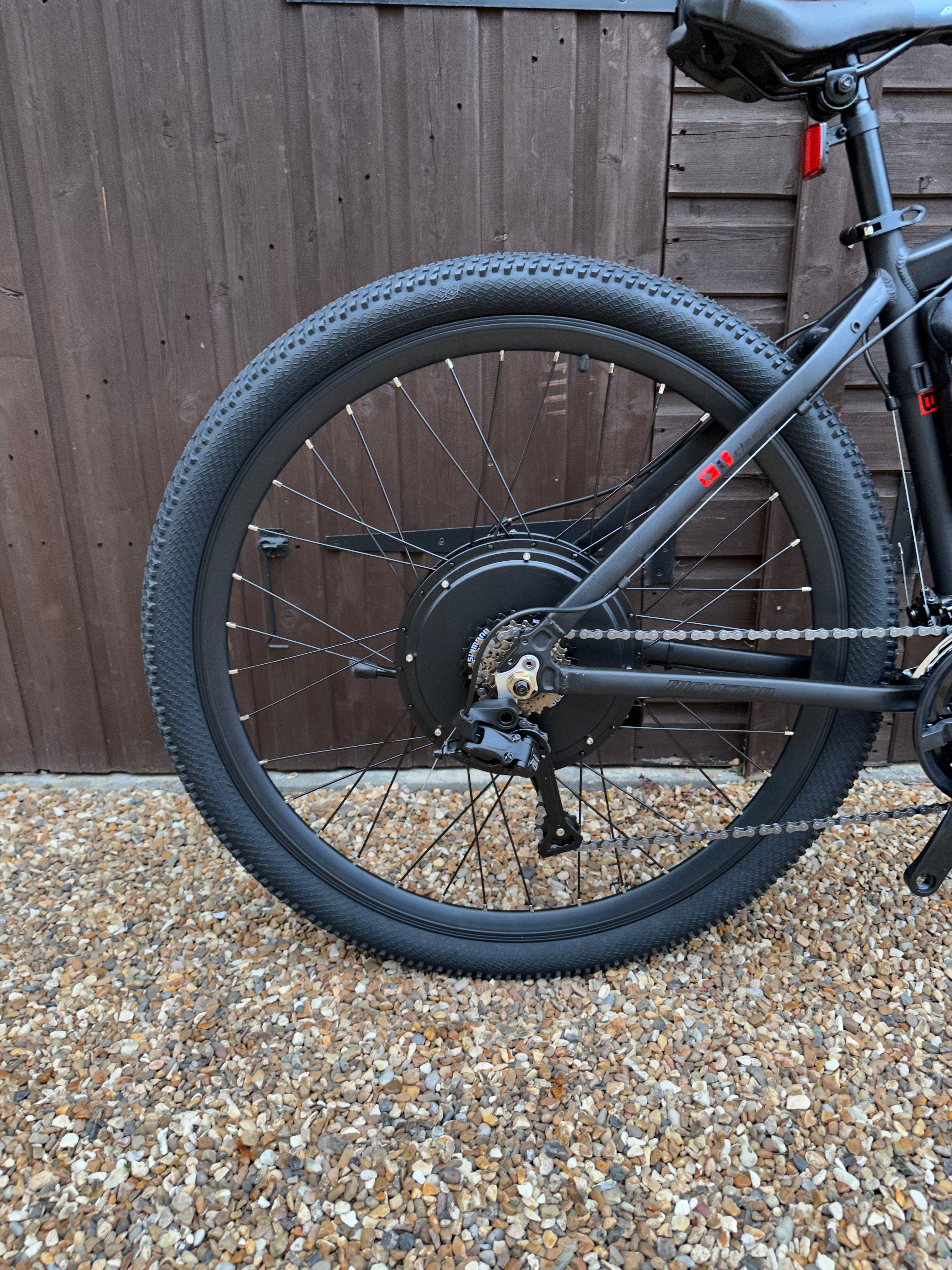 Bicystar electric bike Black edition 48v/52v 1500 Watts 27.5/29inch Mountain bike