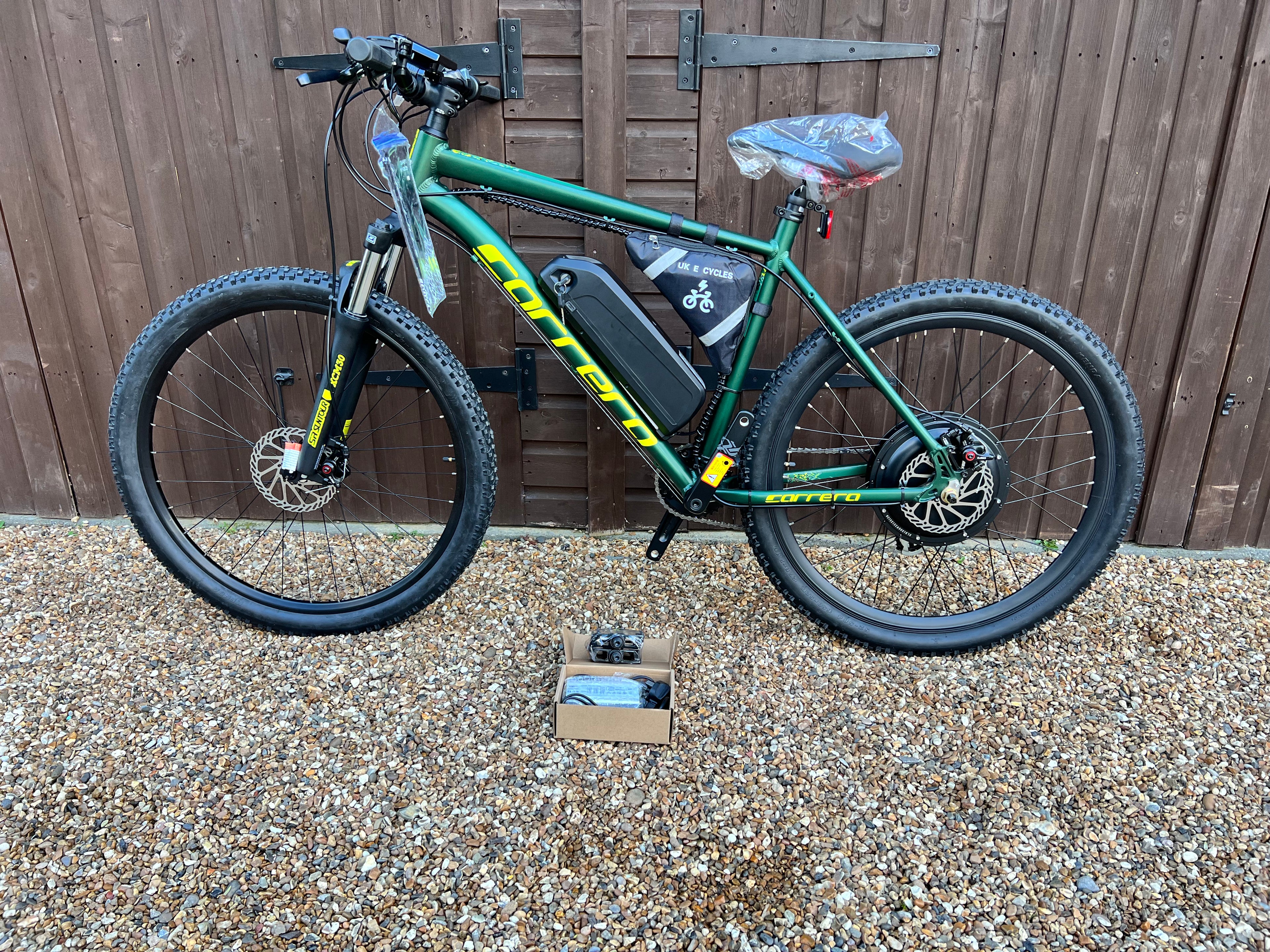 Carrera Vengeance electric Green edition 48v/52v 1500 watts Lithium🔋