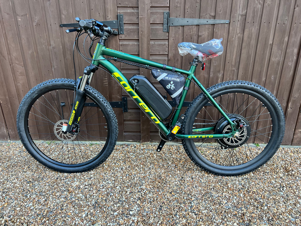 Carrera Vengeance electric Green edition 48v/52v 1500 watts Lithium🔋