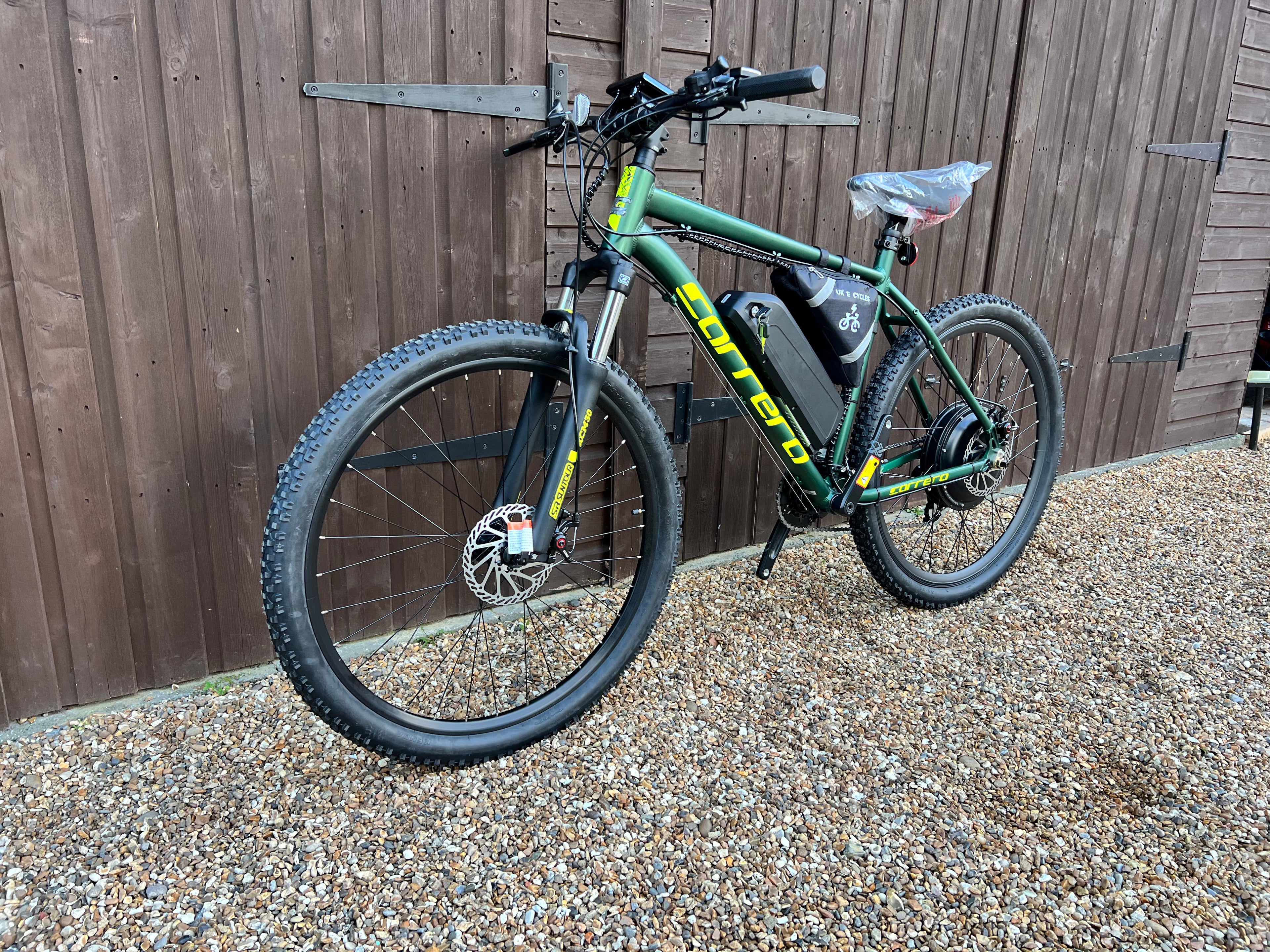 Carrera Vengeance electric Green edition 48v/52v 1500 watts Lithium🔋