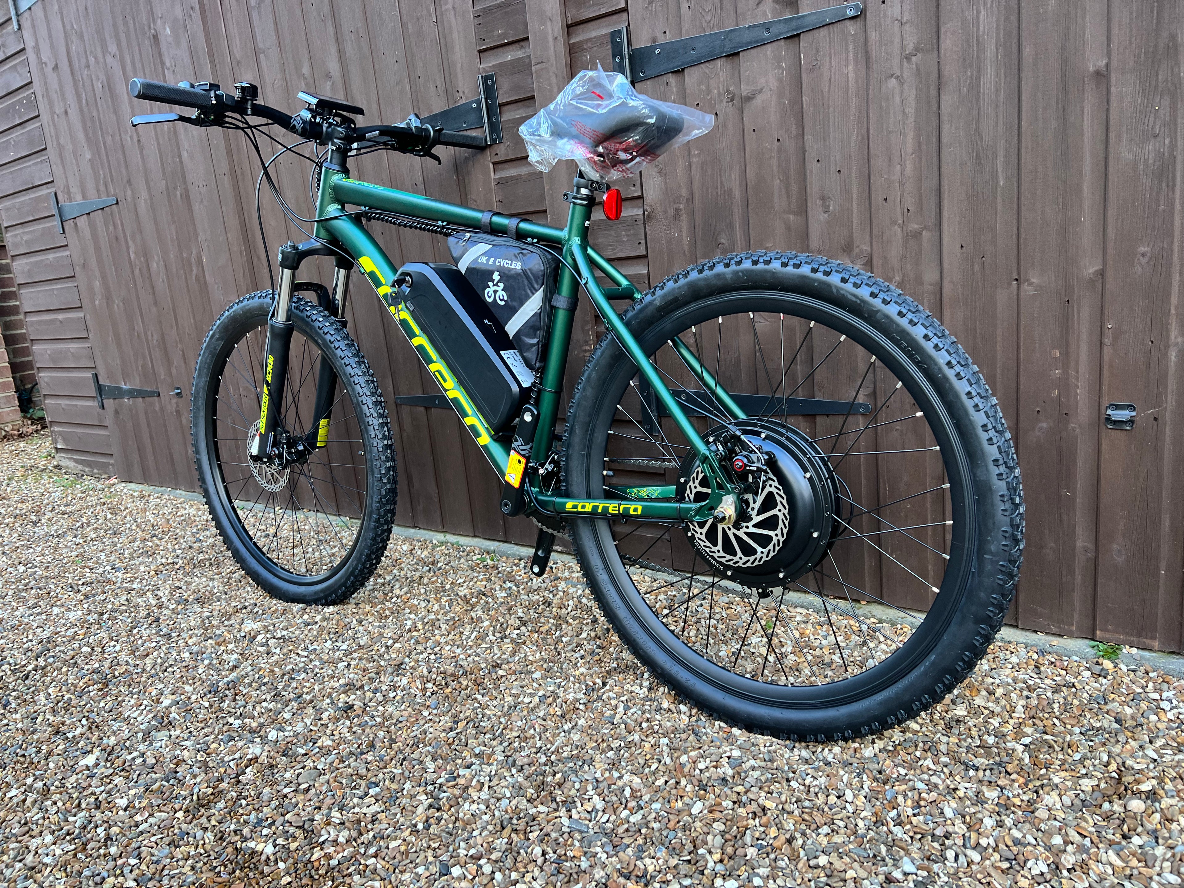 Carrera Vengeance electric Green edition 48v/52v 1500 watts Lithium🔋