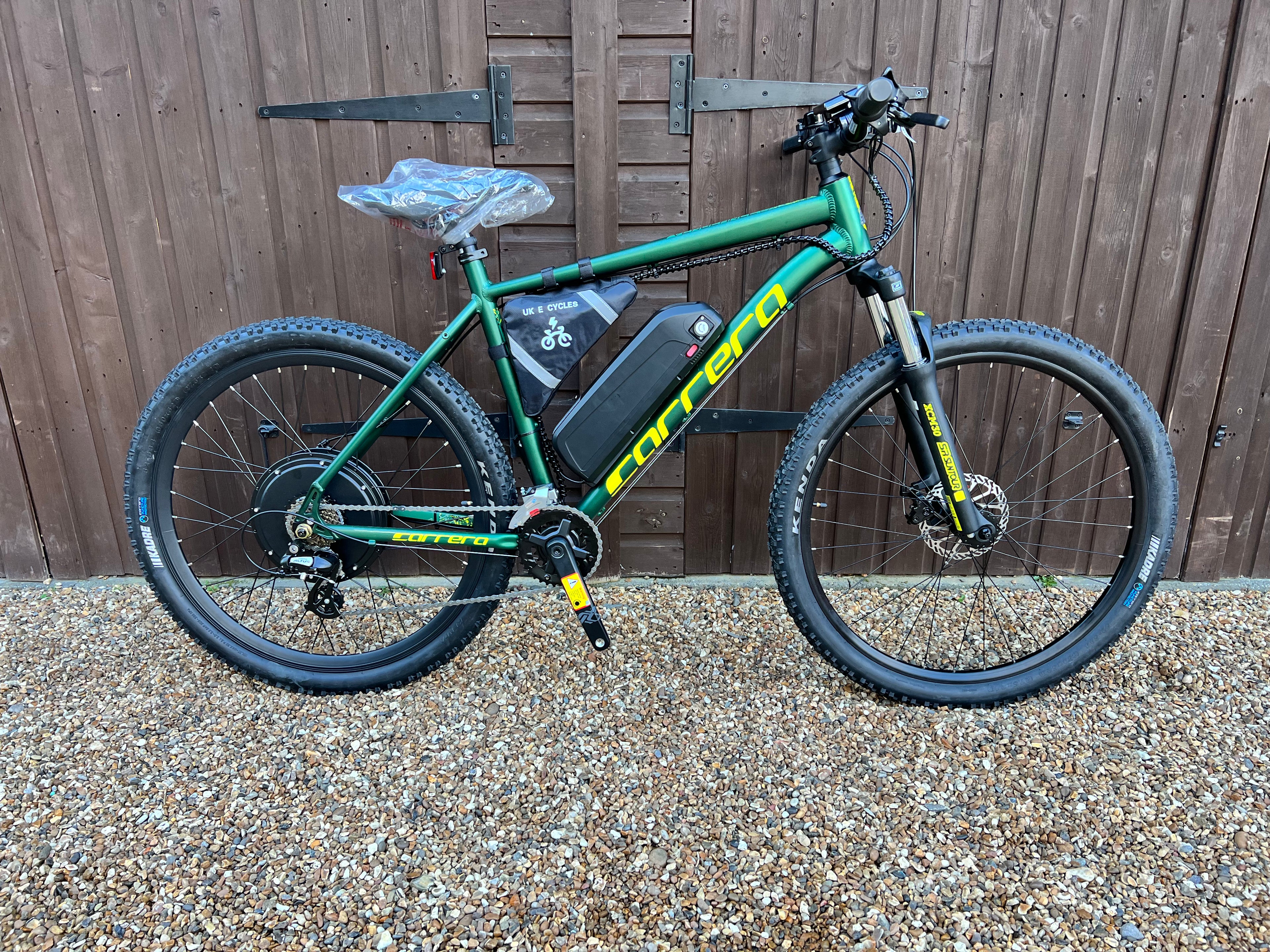 Carrera Vengeance electric Green edition 48v/52v 1500 watts Lithium🔋