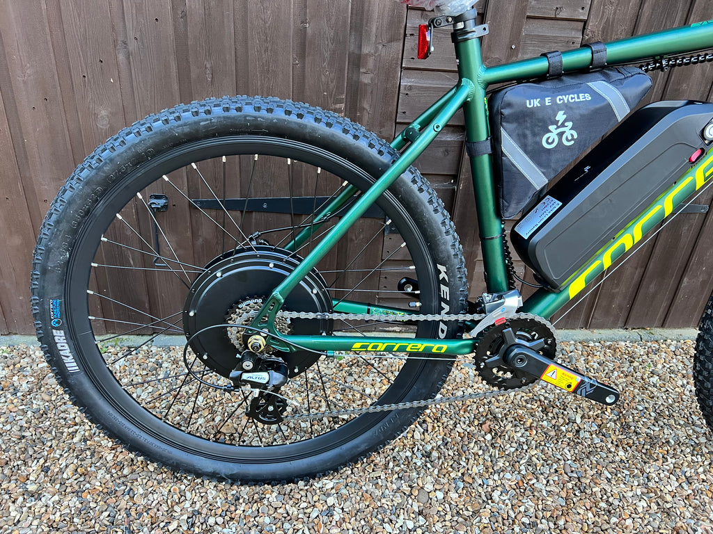 Carrera Vengeance electric Green edition 48v/52v 1500 watts Lithium🔋