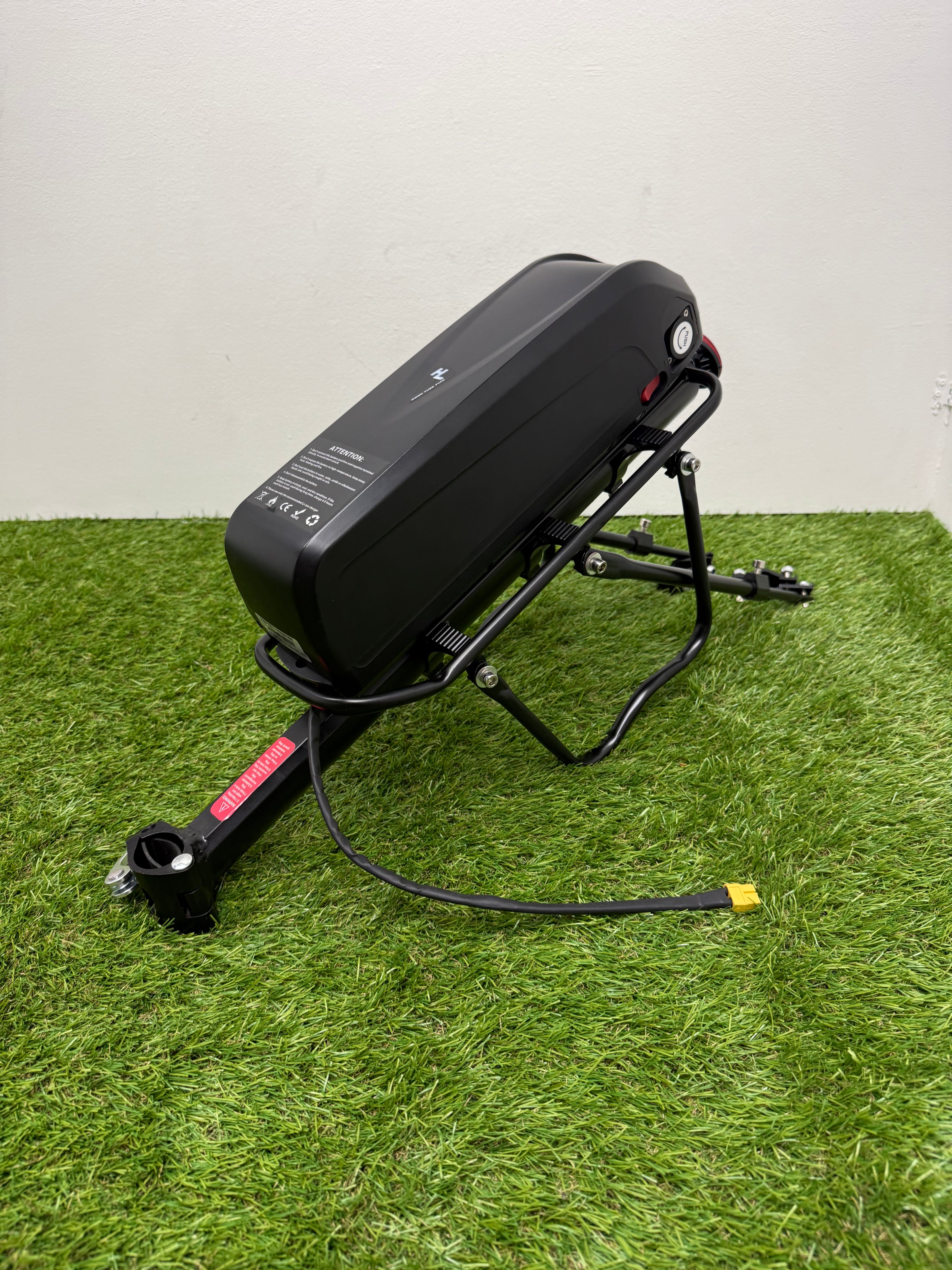 48v 14ah Li-ion Ebike Battery Electric Bike with 2a charger On Rear Rack