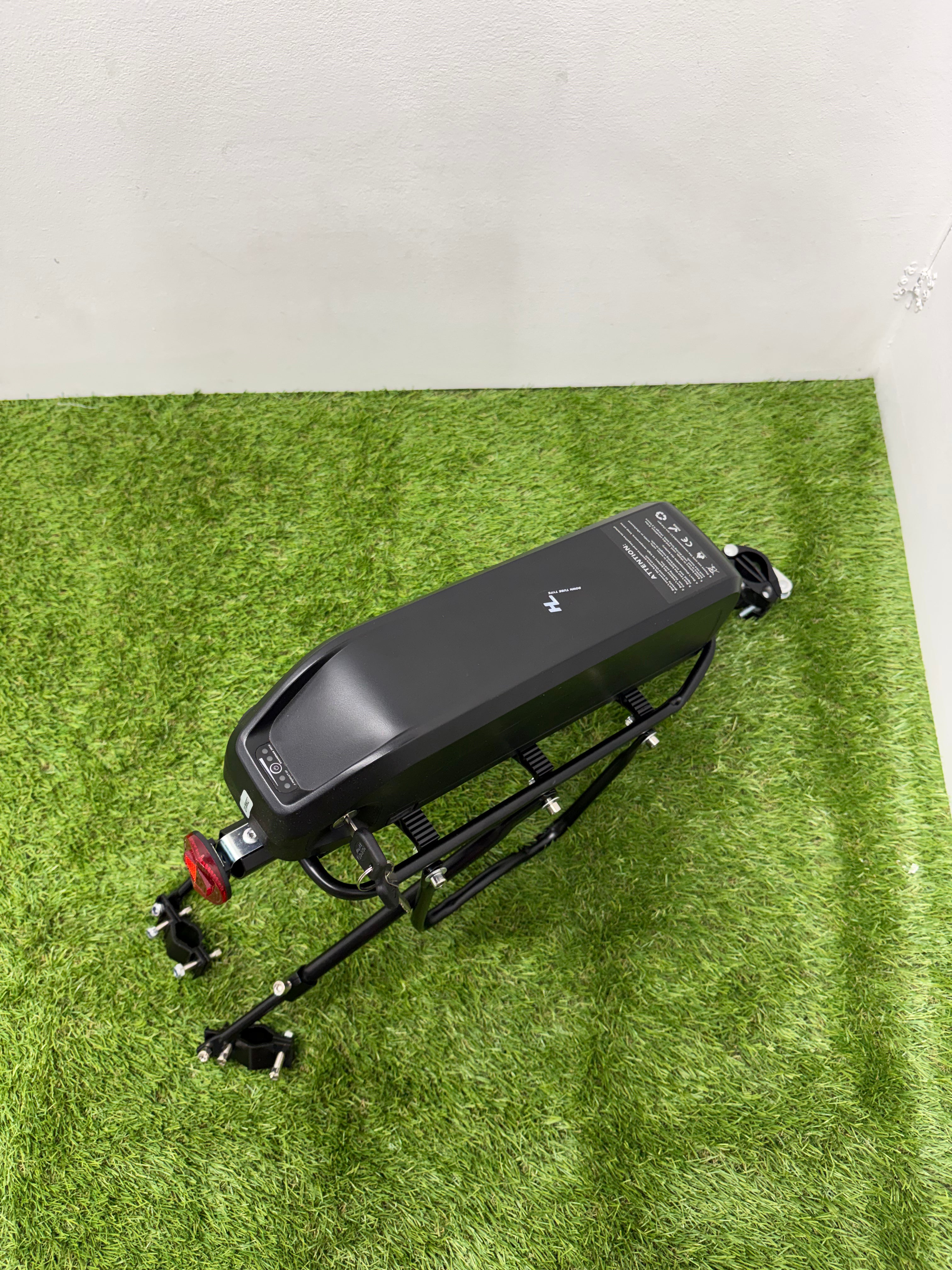48v 14ah Li-ion Ebike Battery Electric Bike with 2a charger On Rear Rack