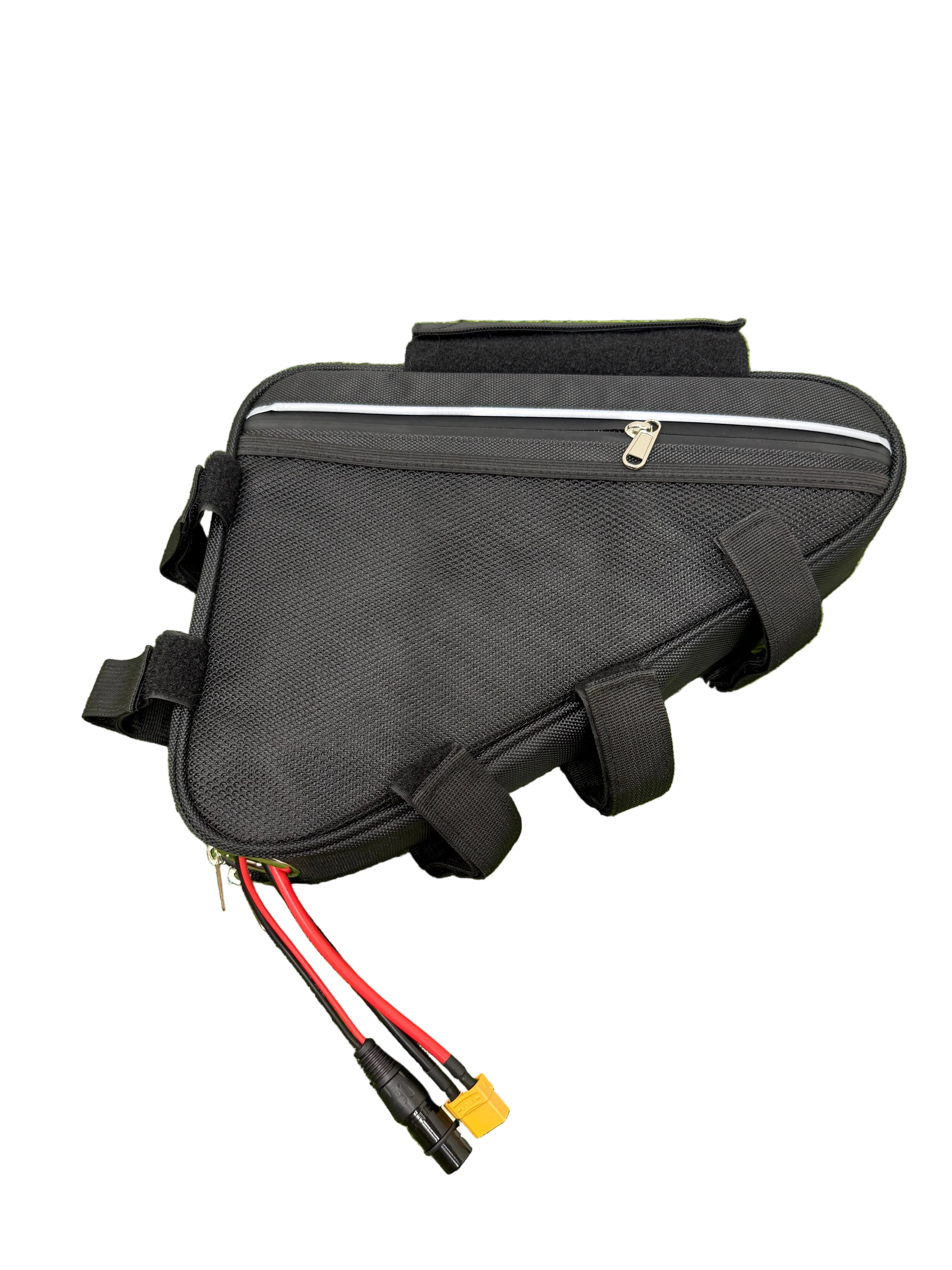 72v 25ah Triangle Li-ion Ebike Battery Electric Bike with 4a charger Soft Case