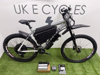 Carrera Valour Disc electric bike 72v 3000 Watts mtx Lithium🔋 Silver Edition With Double Shoulder Forks