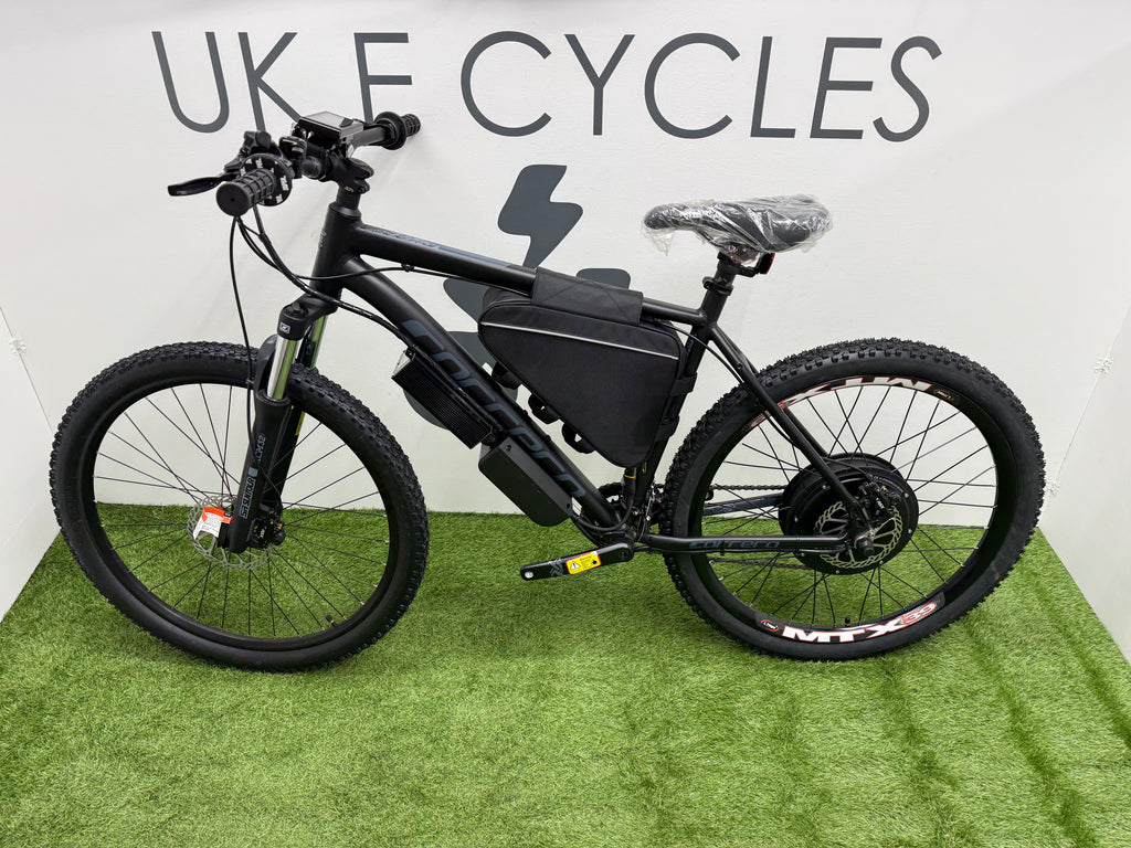 Carrera Vengeance electric bike 72v 3000 Watts mtx Lithium🔋  Black Edition