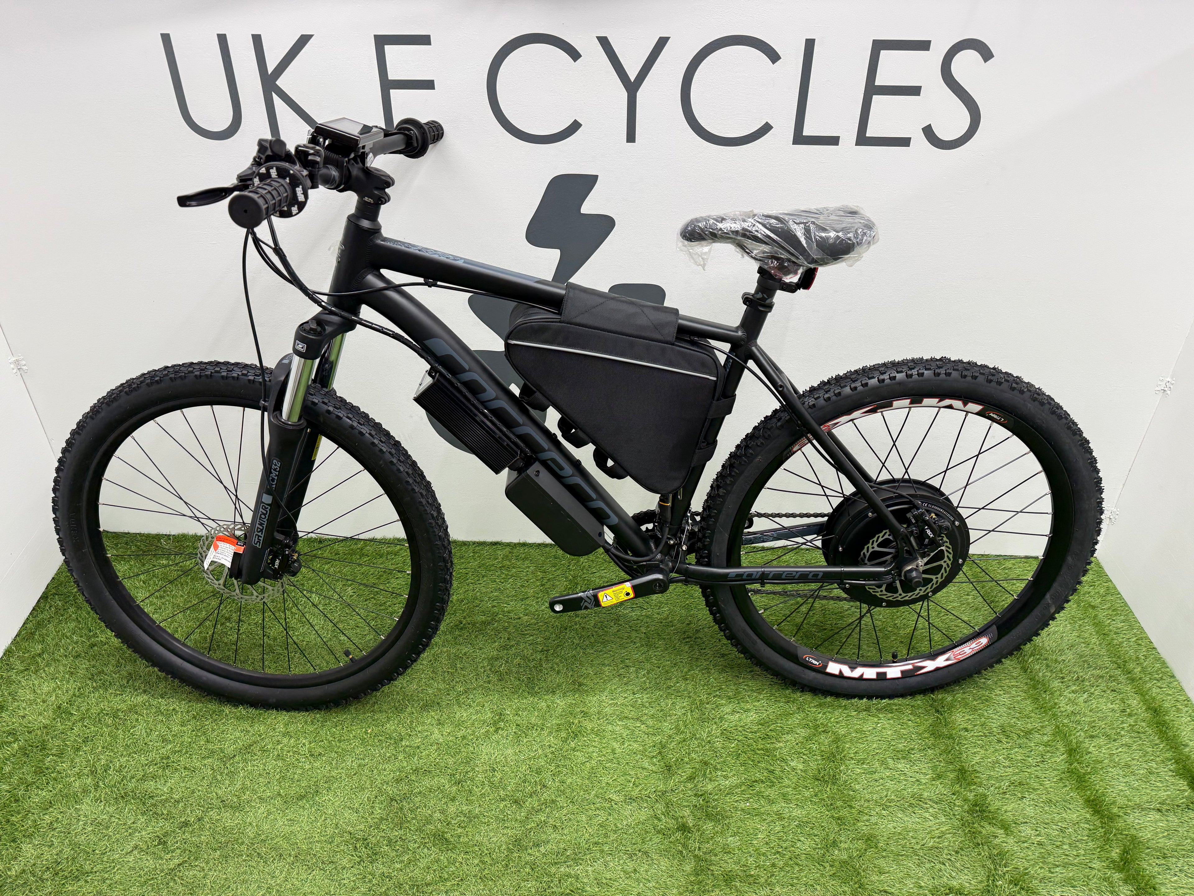 Carrera Vengeance electric bike 72v 3000 Watts mtx Lithium🔋  Black Edition