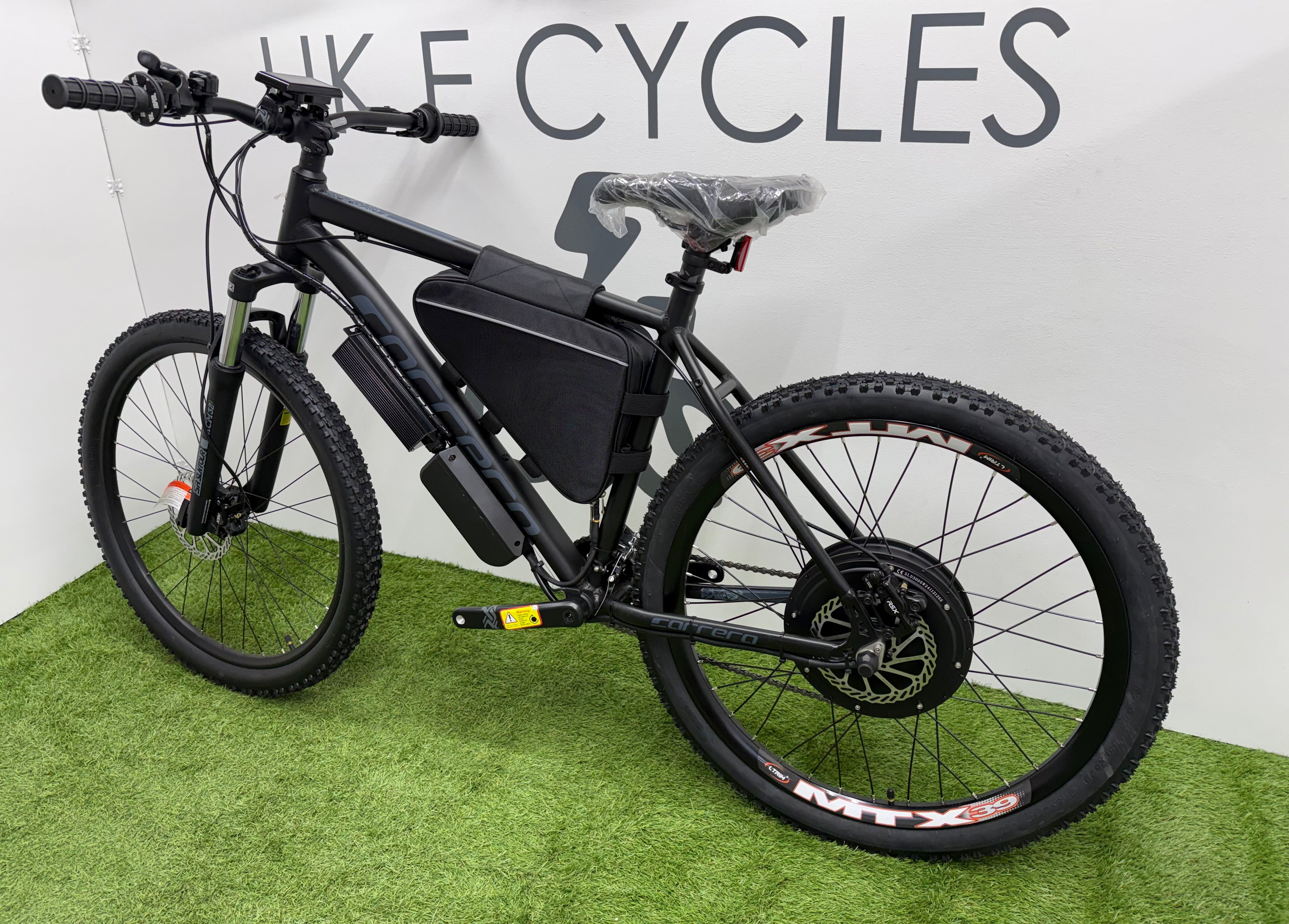 Carrera Vengeance electric bike 72v 3000 Watts mtx Lithium🔋  Black Edition