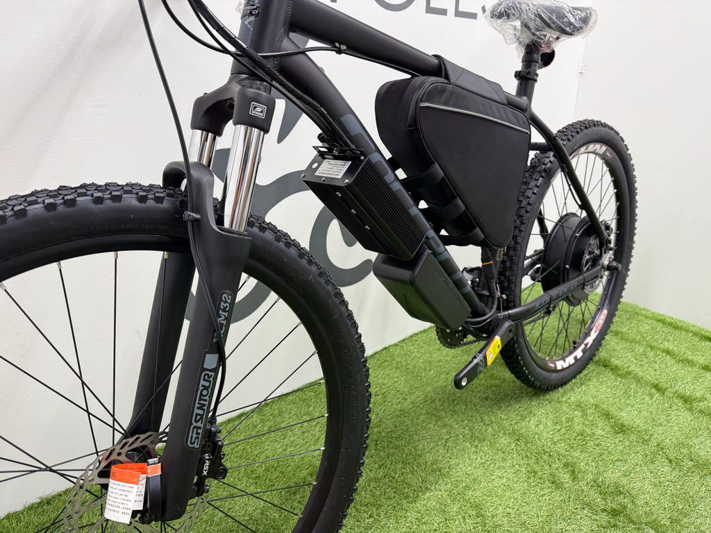 Carrera Vengeance electric bike 72v 3000 Watts mtx Lithium🔋  Black Edition
