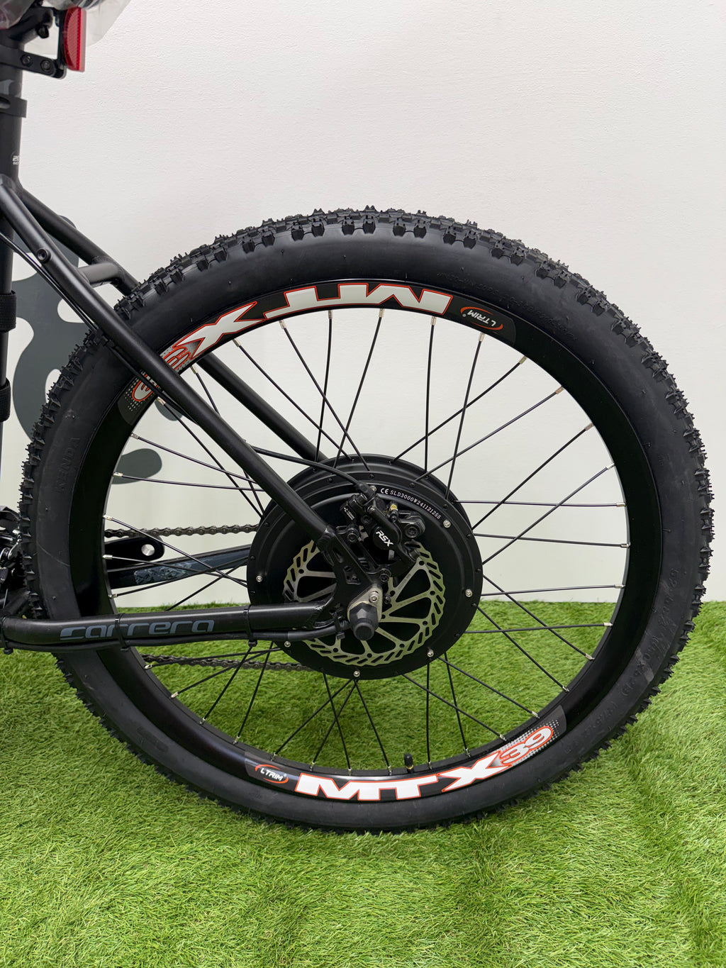 Carrera Vengeance electric bike 72v 3000 Watts mtx Lithium🔋  Black Edition