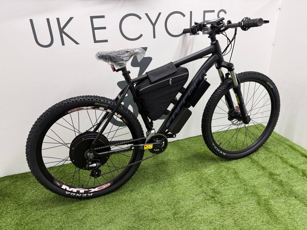 Carrera Vengeance electric bike 72v 3000 Watts mtx Lithium🔋  Black Edition