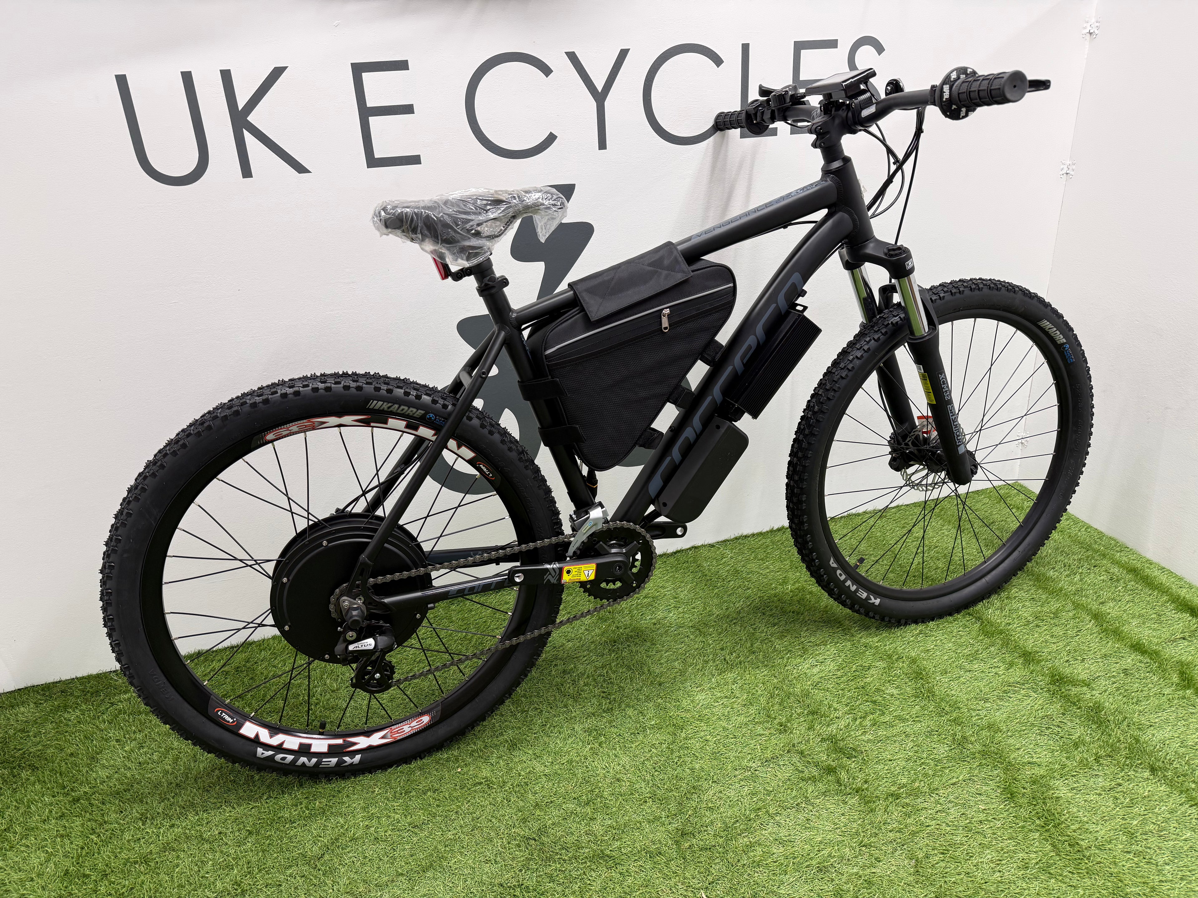 Carrera Vengeance electric bike 72v 3000 Watts mtx Lithium🔋  Black Edition