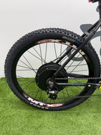 Carrera Vengeance electric bike 72v 3000 Watts mtx Lithium🔋  Black Edition