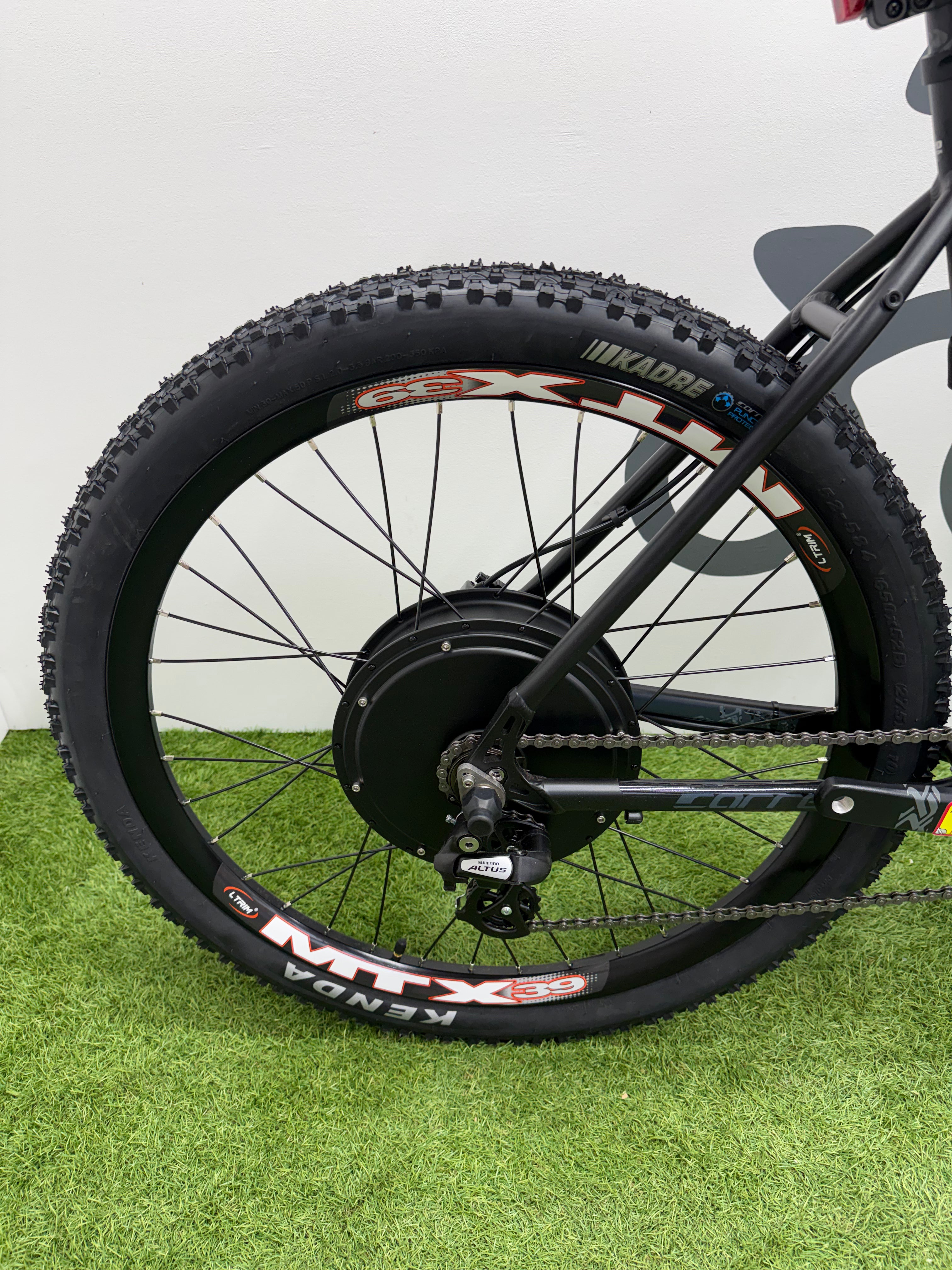 Carrera Vengeance electric bike 72v 3000 Watts mtx Lithium🔋  Black Edition