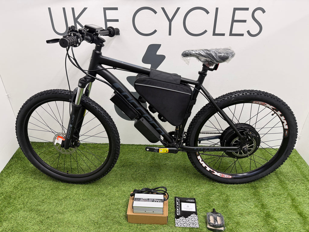Carrera Vengeance electric bike 72v 3000 Watts mtx Lithium🔋  Black Edition