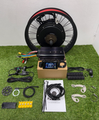 72V 60Amp 3000W Electric Fat Bike Conversion Ebike Kit sw900 Colour Display 20/26 x4inch