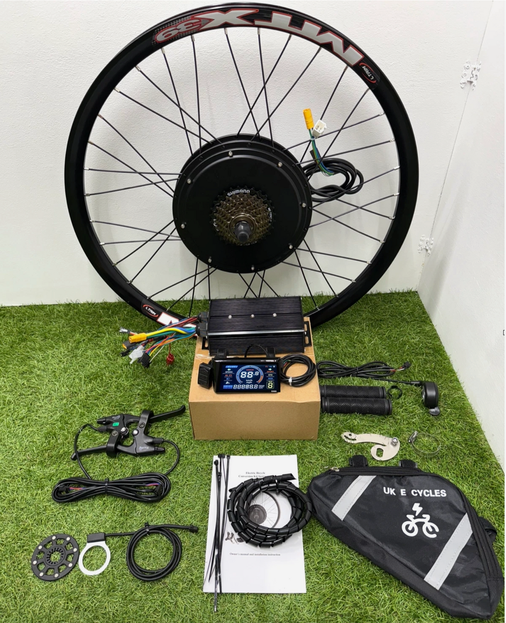 48V/52V 45Amp 2000W Electric Bike Conversion Ebike Kit sw900 Colour Display 27.5/29 inch MTX
