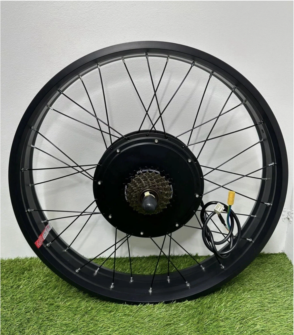 48V 1500 Watts 26x4 Inch electric bike Conversion kit Kt lcd3 display.