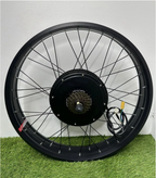 48V 1500 Watts 26x4 Inch electric bike Conversion kit Kt lcd3 display.