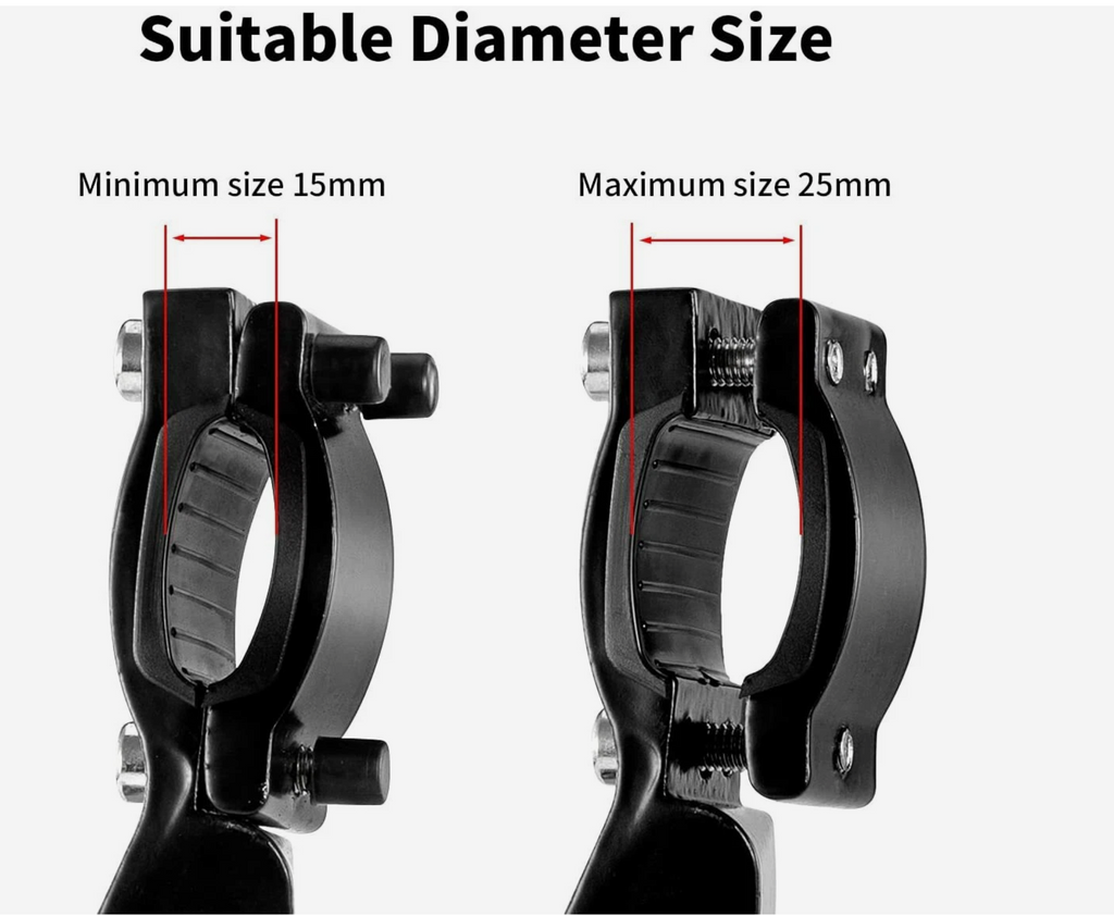 Heavy Duty Bike Bicycle Prop Side Rear Kick Stand Adjustable Black