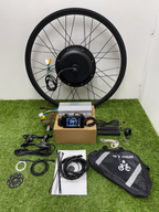 48V 35A 1500W Electric Bike Conversion Front Ebike Kit Colour Display 27.5/29"
