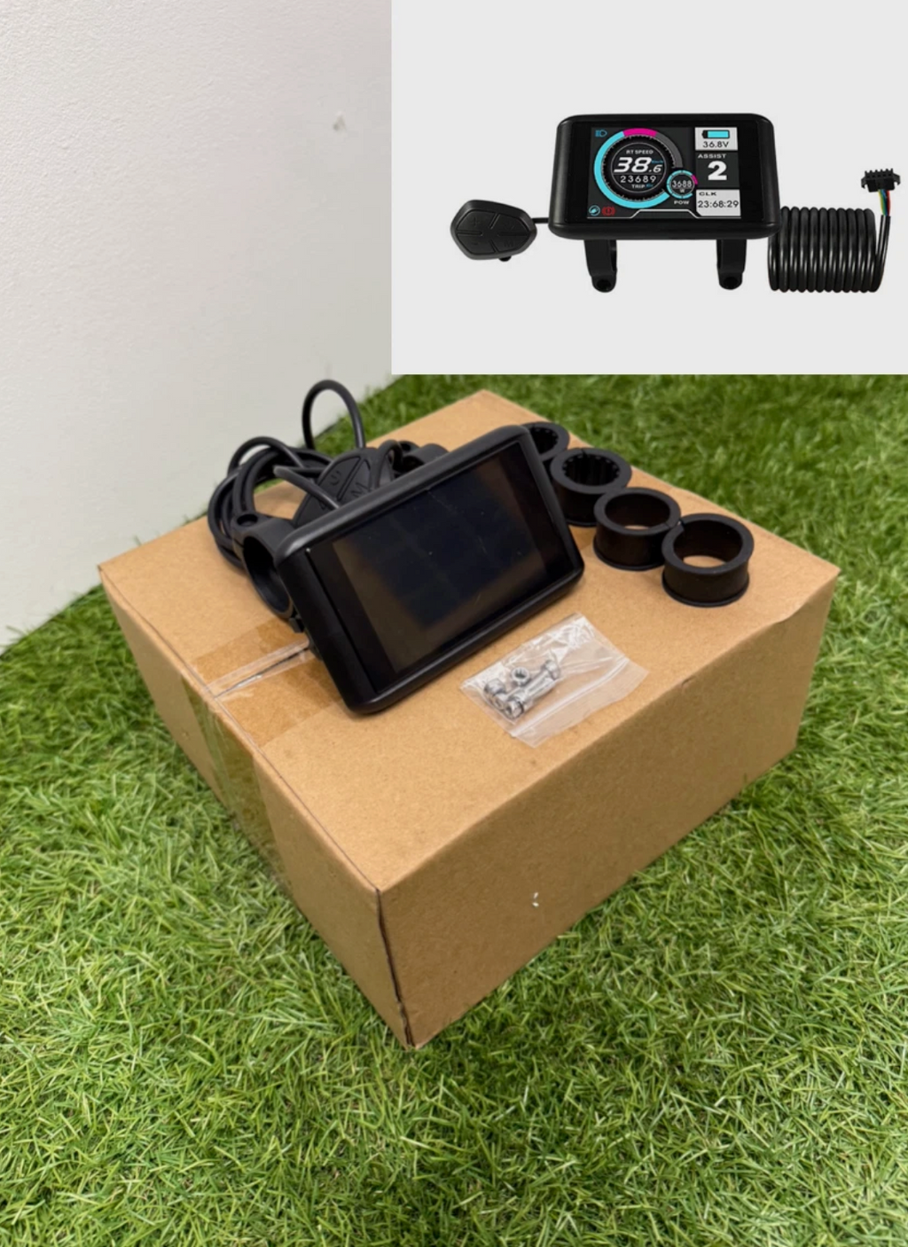 Electric Bike UKC1 Colorful Display LCD Display Panel SM Plug 24v-72v