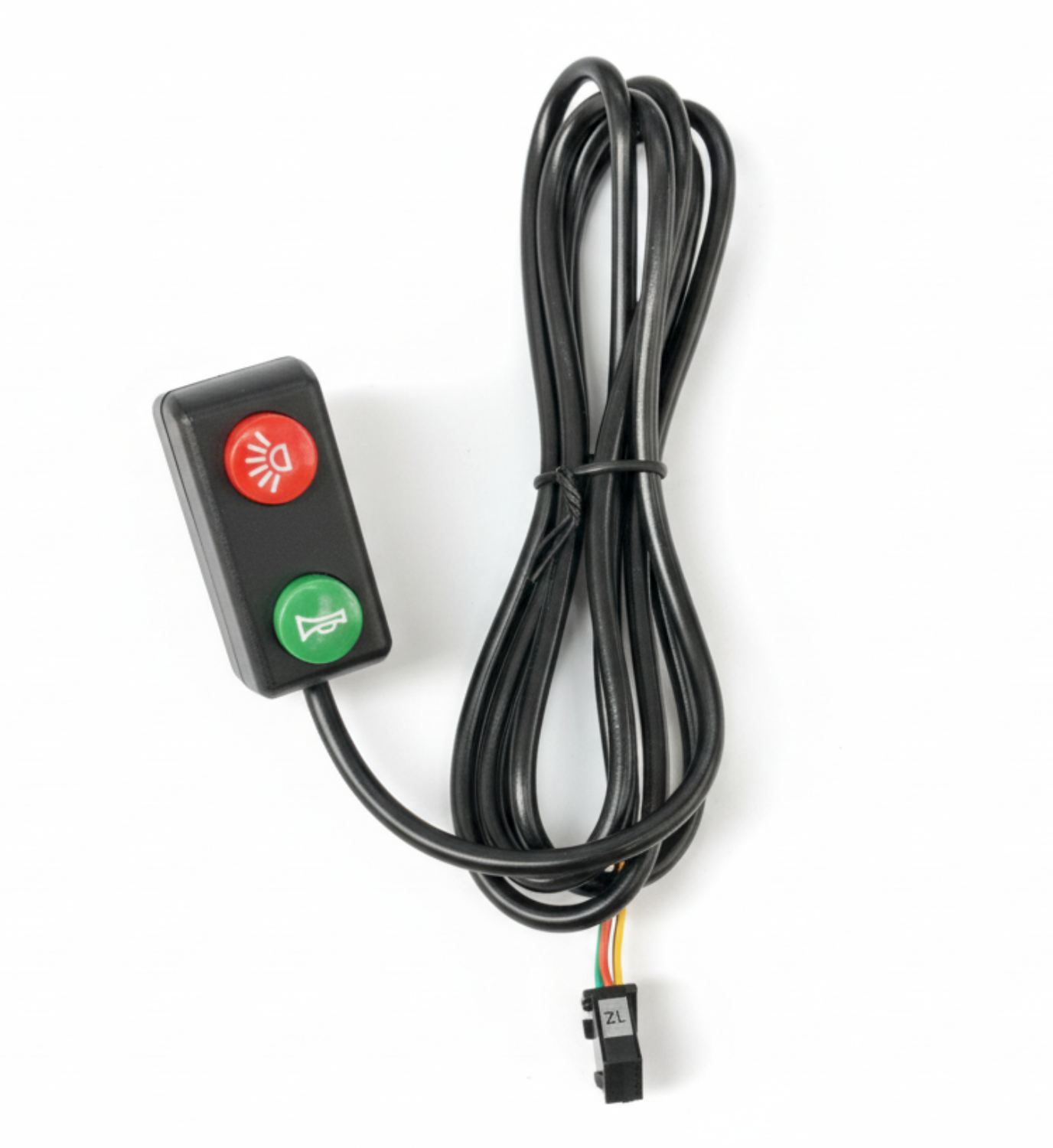 E-bike Front Rear Lights LED With Horn 24/52V Electric Bike Light Set