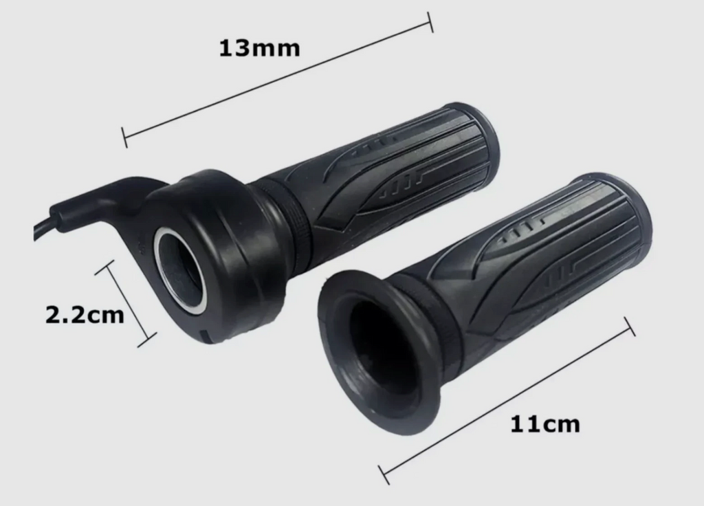 Electric bike/Scooter/Ebike Full Twist Throttle 12v/24v/36v/48v 3pin sm plug