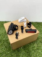 Bicycle Front and Rear Lights with Horn USB Rechargeable Bike Headlights