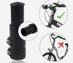 Fork Stem Extender Handlebar Riser Extension Adapter For Mountain Bike
