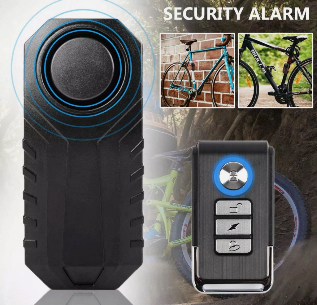 Wireless Anti-Theft Burglar Security Alarm For E-Bikes,Bikes,Motorcycle,Scooter And more