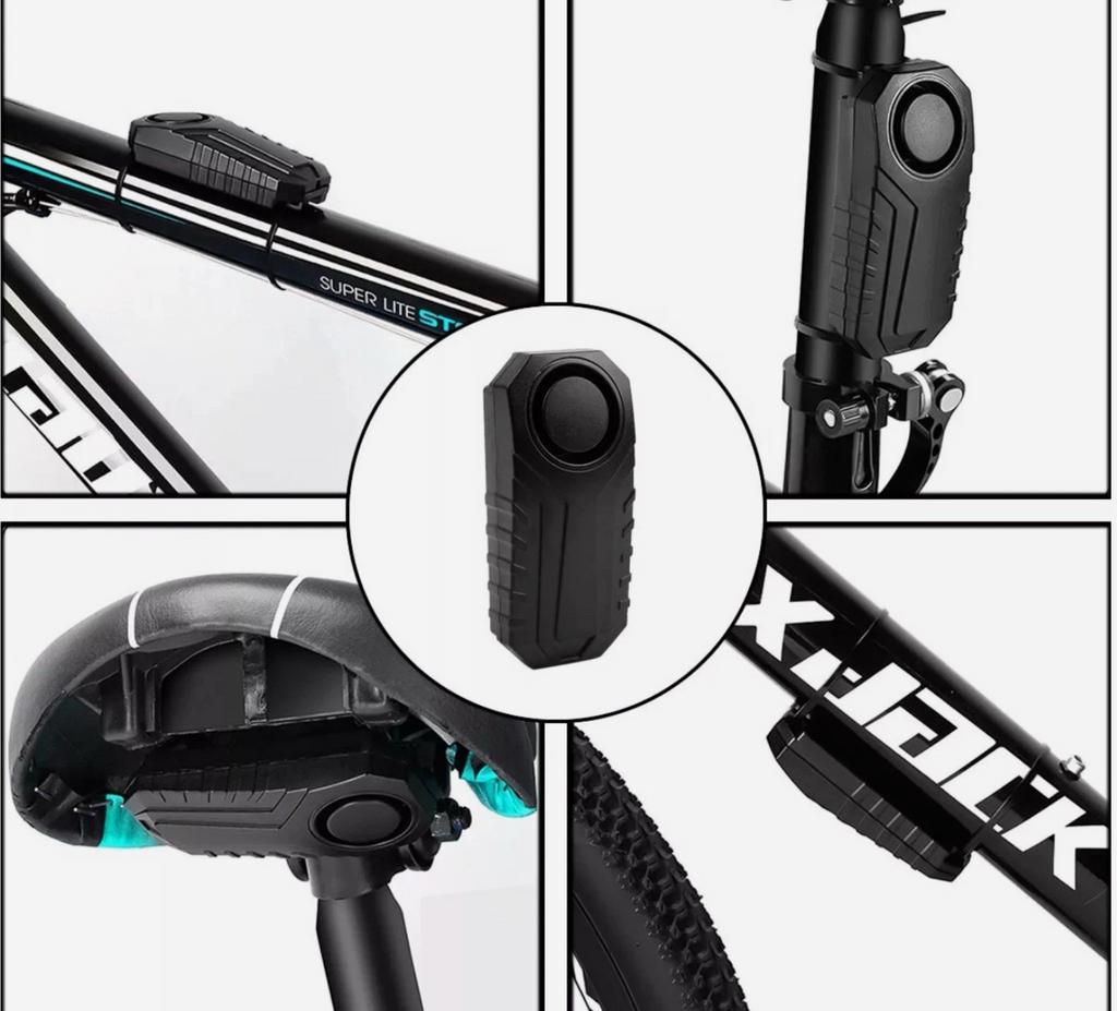 Wireless Anti-Theft Burglar Security Alarm For E-Bikes,Bikes,Motorcycle,Scooter And more