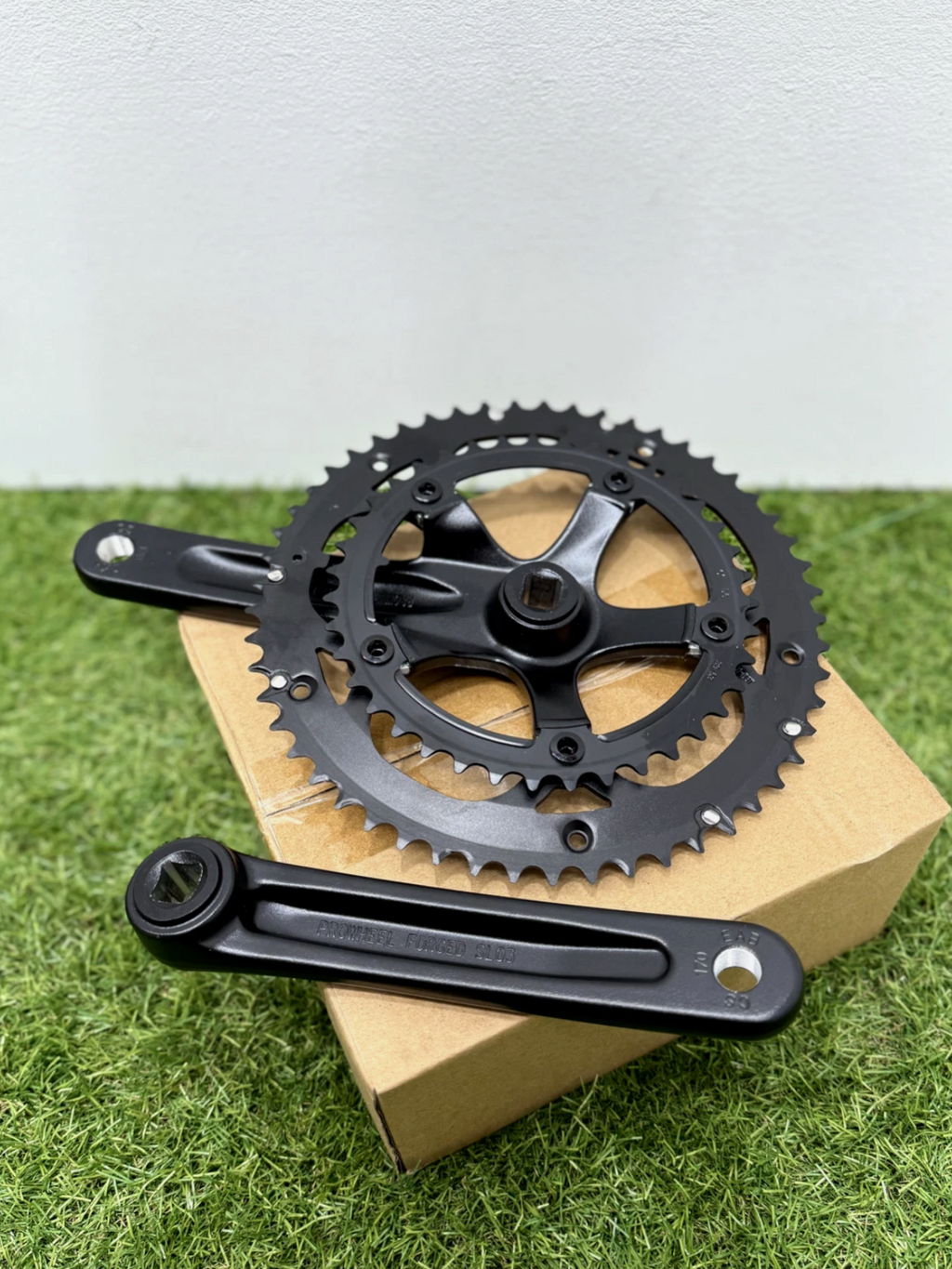 PROWHEEL RPF-521-N Road Bicycle Square Hole Crankset 7/8/9/10 Speed 53/39T 170mm