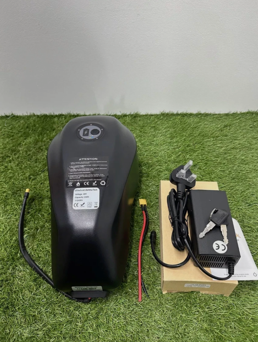 48v 23ah Electric Bike Li-ion Ebike Fuel tank type Battery with 3a charger