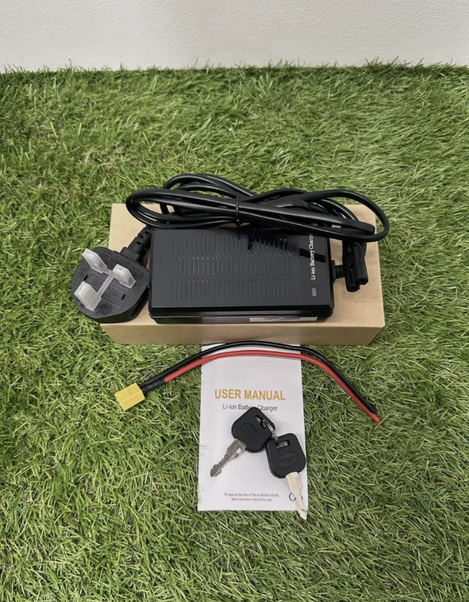 36v 12ah Electric Bike Li-ion Ebike Battery with 2a charger with Hard Case Shell