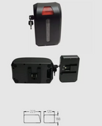 36v 12ah Electric Bike Li-ion Ebike Battery with 2a charger with Hard Case Shell