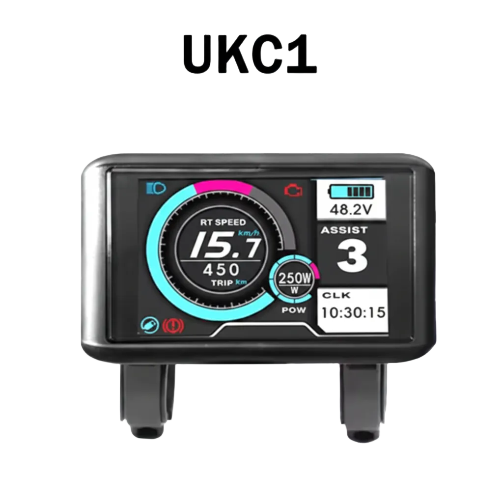 Electric Bike UKC1 Colorful Display LCD Display Panel SM Plug 24v-72v