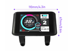 Electric Bike UKC1 Colorful Display LCD Display Panel SM Plug 24v-72v