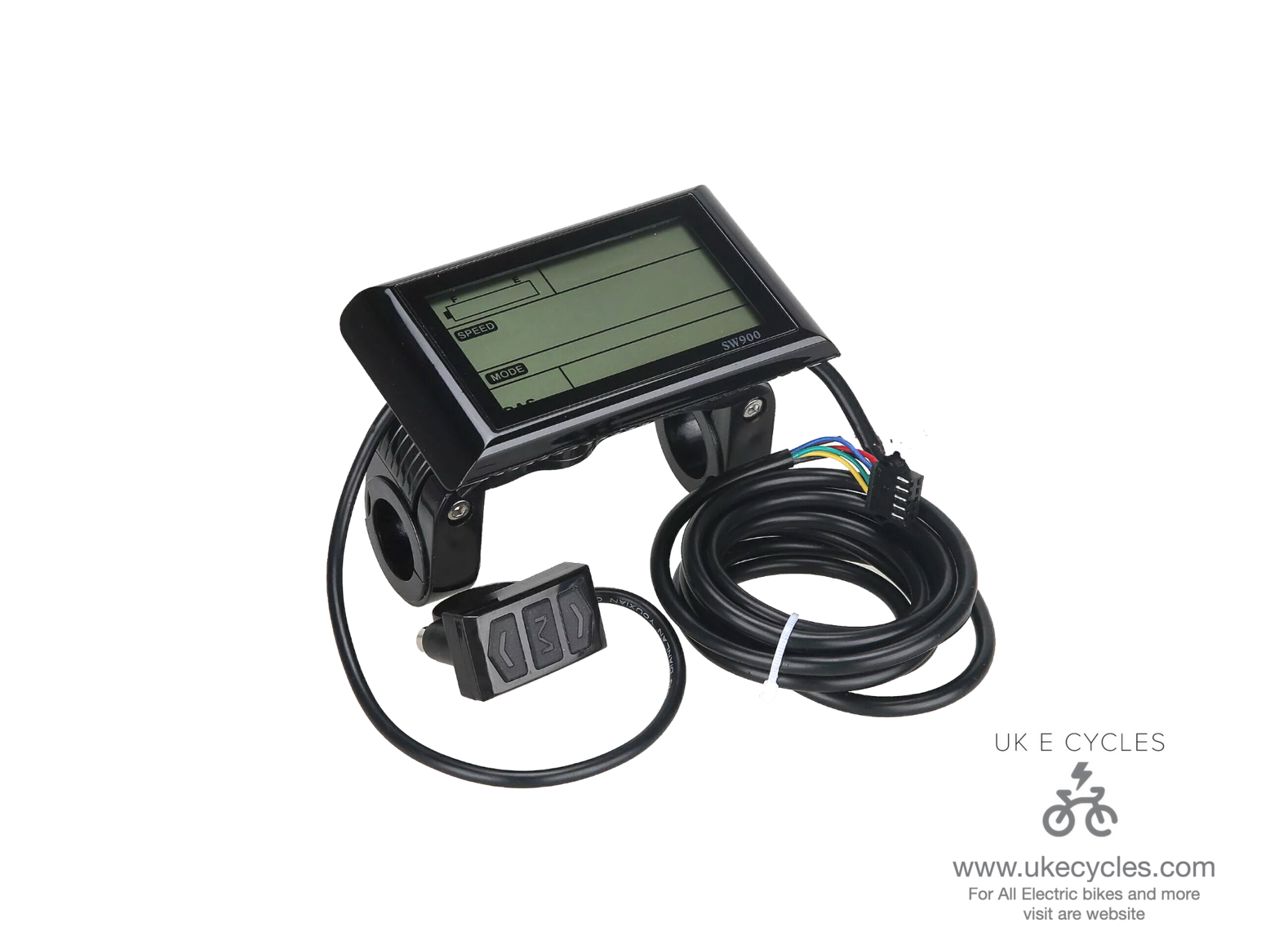 Ebike SW900 LCD Display Control Electric Bicycle Speed Meter 36V-60V