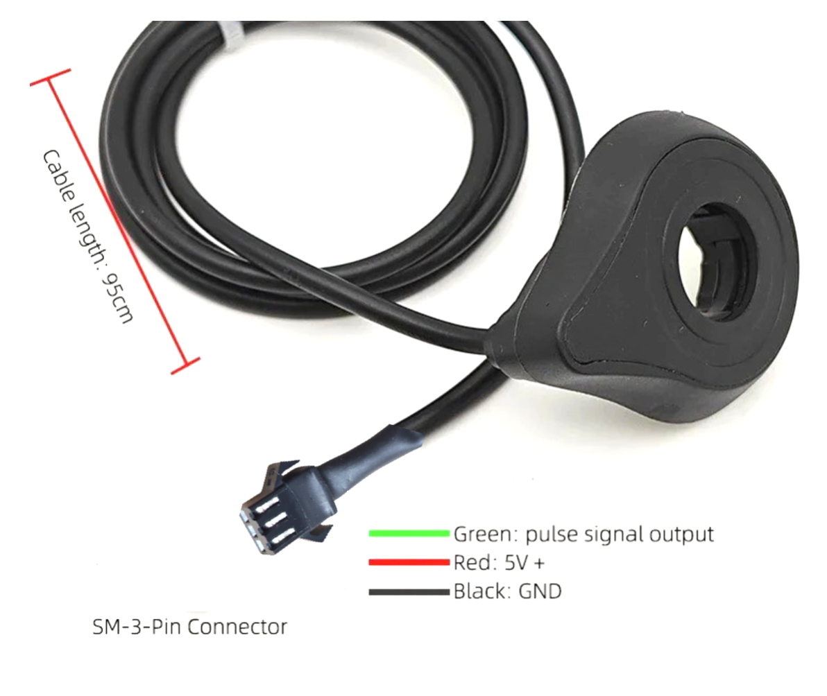 Electric E-Bike 12 Magnets PAS Pedal Assist Sensor Neatest Yet With sm Connector