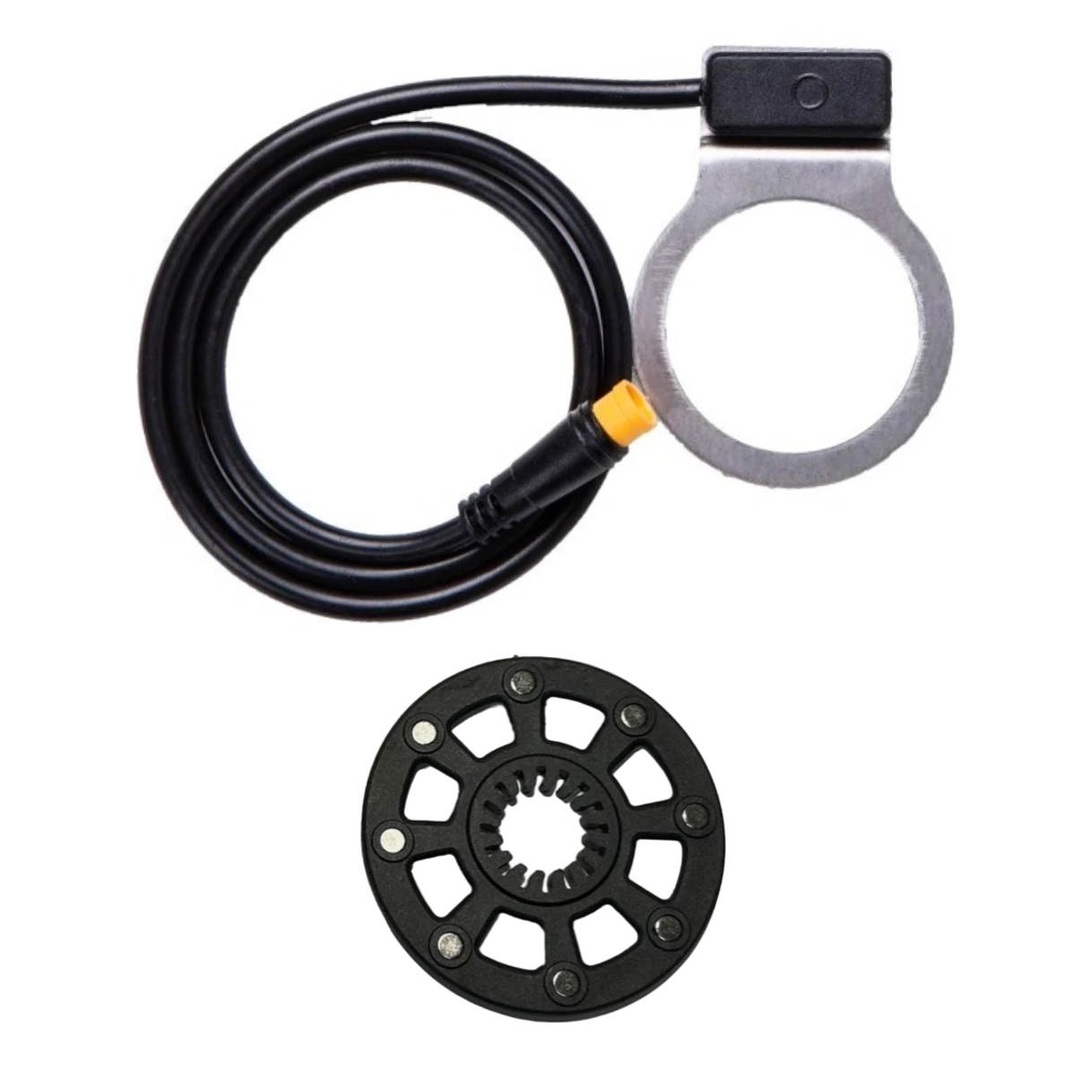 Electric Ebike Pedal Assist Sensor With Waterproof Bafang 3 Pin Male Plug 8 Magnet