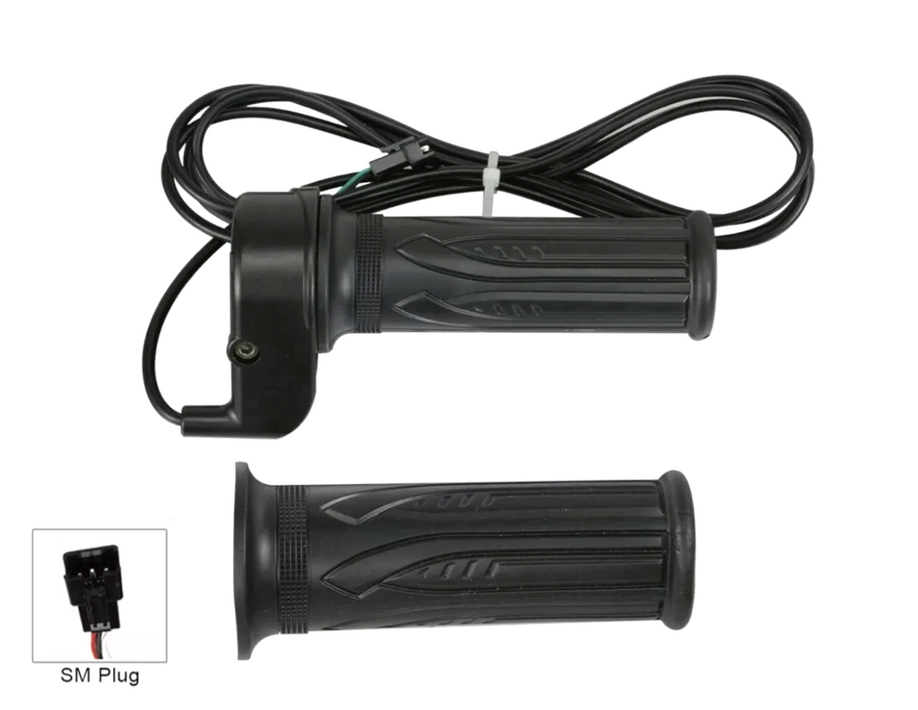 Electric bike/Scooter/Ebike Full Twist Throttle 12v/24v/36v/48v 3pin sm plug