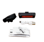 Bicycle Front and Rear Lights with Horn USB Rechargeable Bike Headlights
